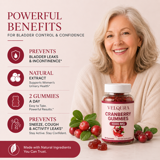 Velqura Cranberry Gummies