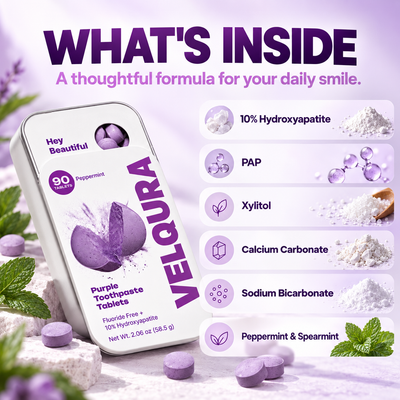 Velqura Teeth Whitening Tablets